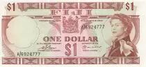 Fidji 1 Dollar - Elisabeth II - ND (1974) - P.71