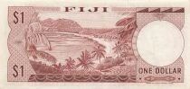 Fidji 1 Dollar - Elisabeth II - ND (1974) - P.71a