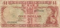 Fidji 1 Dollar - ND (1974) - Remplacement - P.71b
