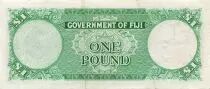 Fidji 1 Pound - Elisabeth II - 20-01-1964 - P.53f