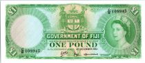 Fidji 1 Pound Elizabeth II - 1961