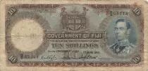 Fidji 10 Shillings - George VI - 01-06-1951 - P.38k