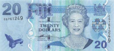 Fidji 20 Dollars - Elisabeth II - ND (2007) - P.112