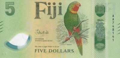 Fidji 5 Dollars Fidji -  Kulawai - 2026