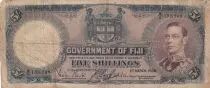 Fidji 5 Shillings George VI - 1938 - S&eacute;rie B.2