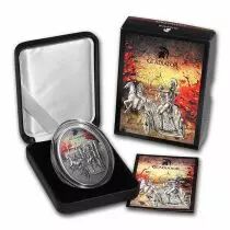 Fidji Gladiatrix - 10 Dollars Argent Couleur Fidji 2013