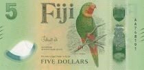 Fidschi $5 - Parrot - Vonu Dina Turtle - 2026 - AA Series