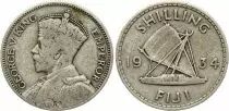 Fidschi 1 Shilling - George V - 1934 - Silver