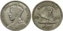 Fidschi 1 Shilling - George V - 1936 - Silver