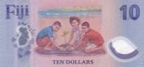 Fidschi 10 Dollars - Boys Planting Mangroves - 2026 - AB Series
