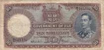 Fidschi 10 Shillings - George VI - 1943 - Serial B.2