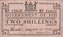 Fidschi 2 Shillings - Arms - 1942 - P.50a