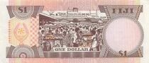 Fiji 1 Dollar - Elizabeth II - ND (1980) - P.76