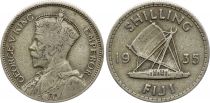 Fiji 1 Shilling - George V - 1935 - Silver