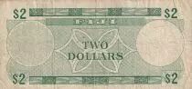 Fiji 2 DollarS - Elizabeth II - 1974 - Serial A/9