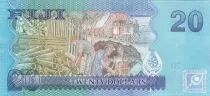 Fiji 20 Dollars Kacau - Fishing, forestry, mining - 2013