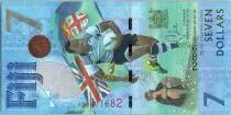 Fiji 7 Dollars, Gold Medal of Rugby 2016 - Olympics Games of Rio - 2017