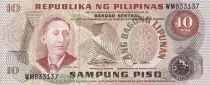 Filipinas 10 Piso - A. Mabini - Church - 1978 - UNC - P.161b