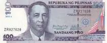 Filipinas 100 Piso - Manuel Roxas - 2010A - Serial ZR - P.194b