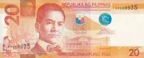 Filipinas 20 Piso - M.L. Quezon - Civet - 2013 - Serial FP - P.206a