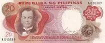 Filipinas 20 Piso - M.L. Quezon - Malakanyang Palace - 1969 - UNC - P.145a