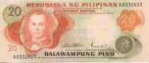 Filipinas 20 Piso M.L. Quezon - Malakanyang Palace