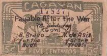 Filipinas 5 Centavos - Cagayan - P.S178