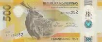 Filipinas 500 Pesos - Cerf - Parrot - Polymer - 2024 - AC Series