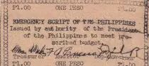 Filippine 1 Peso - Apayao - 1943 - P.S124