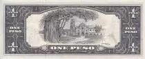 Filippine 1 Peso - Mabini - Church - Serial FP - 1949 - P.133