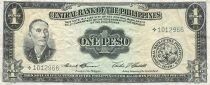 Filippine 1 Peso - ND (1961) - Replacement - P.133e