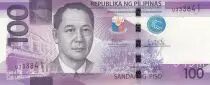 Filippine 100 Piso - M. Rowas -  Whale shark , Mayon volcano- 2020 - Serial U