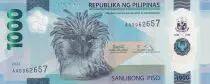 Filippine 1000 Piso - Philippines eagle - Pearl, Turtle - Polymer - 2022 - P.NEW