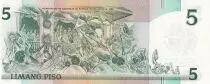 Filippine 5 Piso - Emilio Aguinaldo - 1991 - * Replacement - P.168dr