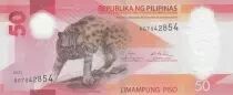 Filippine 50 Pisos - Fish - Leopard - Polymer - 2025 - Serial AG
