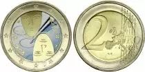 Finland 2 Euros - 100th anniversary of parliamentary reform and universal suffrage - Colorised - 2006