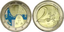 Finland 2 Euros - 100th anniversary of parliamentary reform and universal suffrage - Colorised - 2006