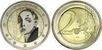 Finland 2 Euros - 150th anniversary of the birth of Helene Schjerfbeck - Colorised - 2012