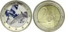 Finland 2 Euros - Bank of Finland - Colorised - 2011