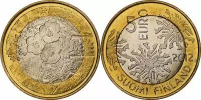 Finland 5 Euro Flora - 2012