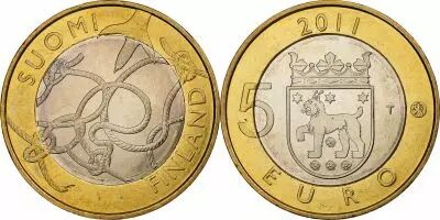 Finland 5 Euro H�me - 2011