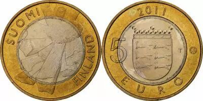 Finland 5 Euro Ostrobotnie - 2011