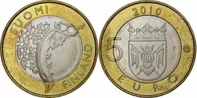 Finland 5 Euro Southwest Finland - 2010