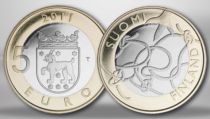 Finland 5 Euros Tavastia - 2011