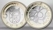 Finland 5 Euros Tavastia - 2011
