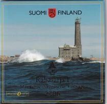 Finland BU Euro Coin Set - 1 cent to 2 euros + 2-euro commemorative coin - 2006