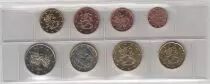 Finland Set 8 coins  - 1 c to 2 Euros - 2005