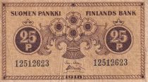 Finlande 1 Pennia - Marron - 1918 - TB - P.33