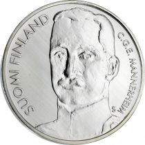 Finlande 10 Euros Argent Finlande 2003 - Mannerheim - 300 ans St Petersbourg