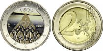 Finlande 2 Euros - 200ème anniversaire de l\'Autonimie de la Finlande - Colorisée - 2009